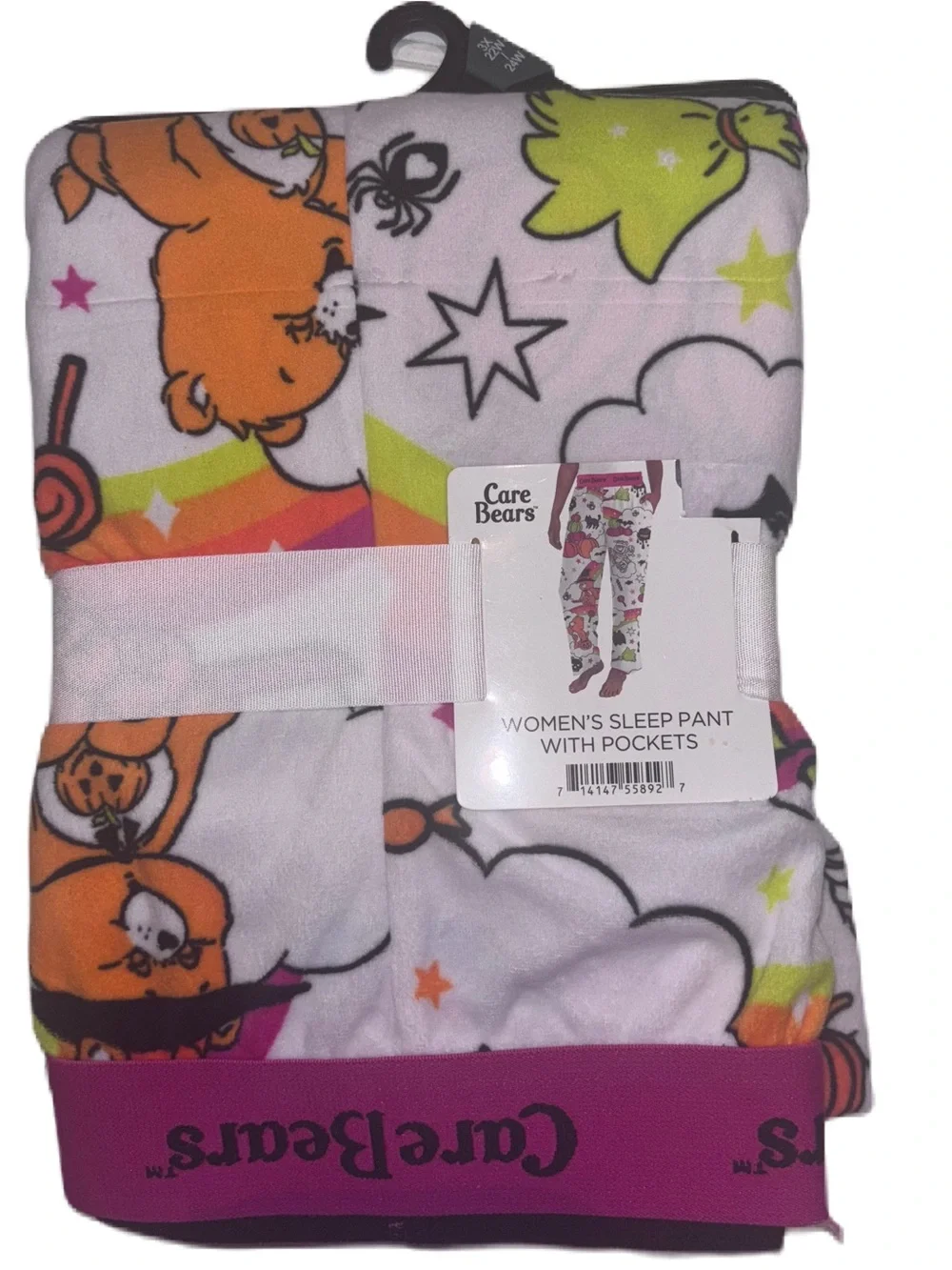 Care Bears Halloween Women's Sleep pants with Pockets Size 3X (22W-24W)